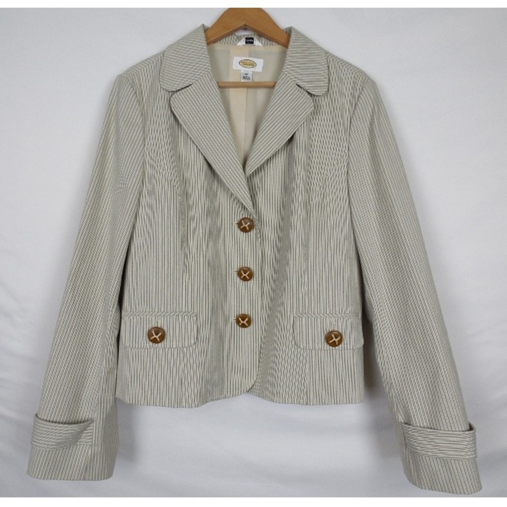 Talbots Women's Blazer Jacket‎ Size 14